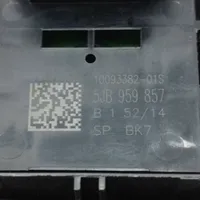 Skoda Rapid (NH) Interrupteur commade lève-vitre 5JB959857
