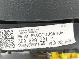 Volkswagen PASSAT B7 Ohjauspyörän turvatyyny 3C8880201K