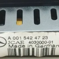 Mercedes-Benz CLS C218 X218 Écran d'affichage capteur de stationnement PDC A0015424723