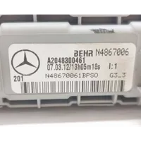 Mercedes-Benz CLS C218 X218 Sähköinen ohjaamon lämmittimen säteilylämmitin A2048300461