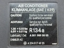 Mercedes-Benz CLS C218 X218 Panel mocowania chłodnicy / góra A2048174920