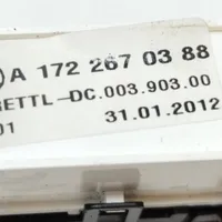Mercedes-Benz SLK R172 Affichage de l'indicateur du sélecteur de vitesse A1722670388