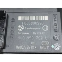 Volkswagen PASSAT B6 Передний двигатель механизма для подъема окон 1K0959702P