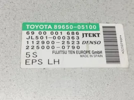 Toyota Avensis T270 Ohjaustehostimen ohjainlaite/moduuli 8965005100