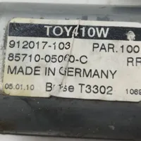 Toyota Avensis T270 Mécanisme lève-vitre de porte arrière avec moteur 8571005060C