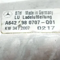 Mercedes-Benz S W221 Välijäähdyttimen letku A6420980707