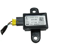 Mercedes-Benz S W221 Gaisa spilvenu trieciensensors A0038212751