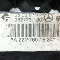 Mercedes-Benz S W221 Poignée extérieure de porte arrière A2217601534