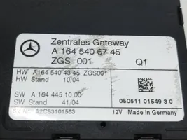 Mercedes-Benz ML W164 Gateway valdymo modulis A1645406745