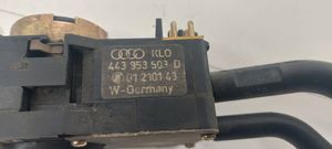 Audi 80 90 B3 Manetka / Przełącznik kierunkowskazów wycieraczek 443953503D