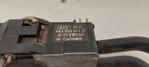 Audi 80 90 B3 Pyyhkimen/suuntavilkun vipukytkin 443953503D