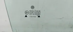 Volkswagen PASSAT B5 Etuoven ikkunalasi, neliovinen malli 43R00082