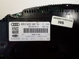 Audi Q5 SQ5 Compteur de vitesse tableau de bord 8R0920981H