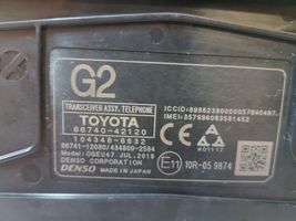 Toyota RAV 4 (XA50) Telefono valdymo blokas 8674042120