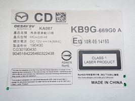 Mazda CX-5 II Unidad delantera de radio/CD/DVD/GPS KB9G669G0A