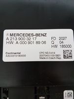 Mercedes-Benz A W177 Sonstige Steuergeräte / Module A2139003217
