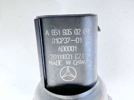 Mercedes-Benz C W204 Sensore di pressione dei gas di scarico A6519050200