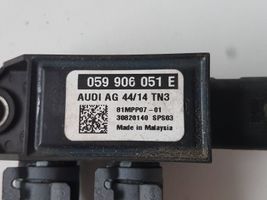Audi A6 S6 C7 4G Capteur de pression des gaz d'échappement 059906051E