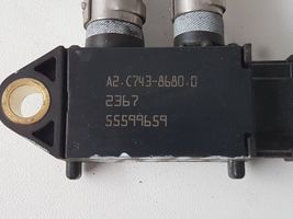Opel Insignia B Czujnik ciśnienia spalin 55599659