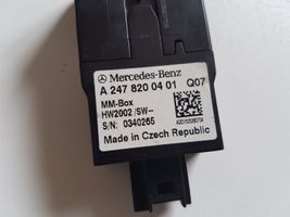 Mercedes-Benz CLA C118 X118 Câble adaptateur AUX A2478200401