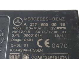 Mercedes-Benz V Class W447 Capteur de collision / impact de déploiement d'airbag A2179050018