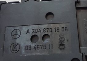 Mercedes-Benz E W212 Interruttore di controllo del sedile A2048701858