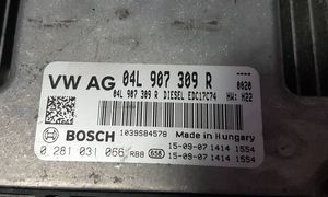 Volkswagen PASSAT B8 Moottorin ohjainlaite/moduuli 04L907309