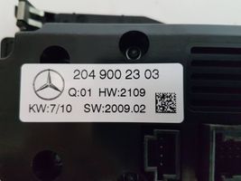 Mercedes-Benz GLK (X204) Ilmastoinnin ohjainlaite 2049002303