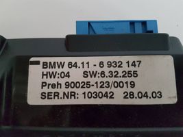 BMW 7 E65 E66 Ilmastoinnin ohjainlaite 6932147