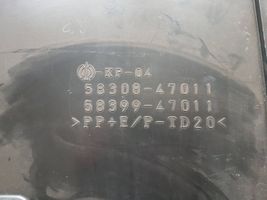 Toyota Prius (XW30) Couvre-soubassement inférieur 5830847011