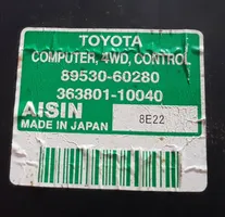 Toyota Land Cruiser (J120) Centralina scatola del differenziale 8953060280