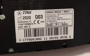 Mercedes-Benz A W177 Istuimen turvatyyny 1778601802