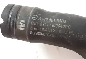 Mercedes-Benz A W176 Engine coolant pipe/hose A2465010882