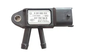 Mercedes-Benz A W176 Izplūdes gāzu spiediena sensors 227702184R