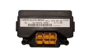Mercedes-Benz GL X164 Istuimen säädön moduuli A2118706026
