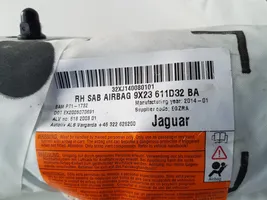 Jaguar XF X250 Poduszka powietrzna Airbag fotela 9X23611D32BA