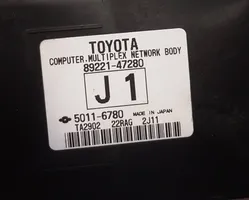 Toyota Prius (XW30) Moduł / Sterownik komfortu 8922147280