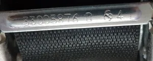 Mercedes-Benz E W212 Pas bezpieczeństwa fotela tylnego środkowego 33035173