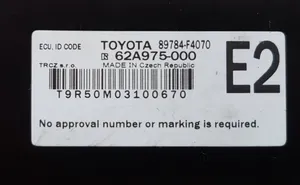 Toyota C-HR Immobilizer control unit/module 89784F4070