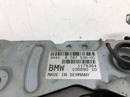 BMW 5 E60 E61 Käsijarru seisontajarrun vipukokoonpano 6767536