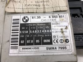 BMW 5 E60 E61 CAS-ohjainlaite/moduuli 6943851
