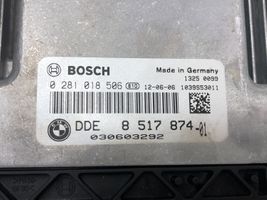 BMW 3 F30 F35 F31 Calculateur moteur ECU 8517874
