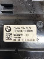 BMW 3 F30 F35 F31 Šoninės oro grotelės 9346226