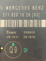 Mercedes-Benz E W211 Sterownik / Moduł drzwi 2118201626