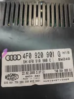 Audi A6 S6 C6 4F Spidometrs (instrumentu panelī) 4F0920901G