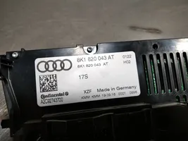 Audi A5 Unité de contrôle climatique 8K1820043AT
