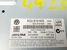 Volkswagen Golf SportWagen Unité de contrôle son HiFi Audio 5G0919605