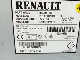 Renault Captur Moduł / Sterownik dziku audio HiFi 281150198R