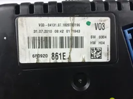 Volkswagen Polo V 6R Tachimetro (quadro strumenti) 6R0920861E