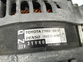 Toyota Yaris XP210 Generatorius 2706018010